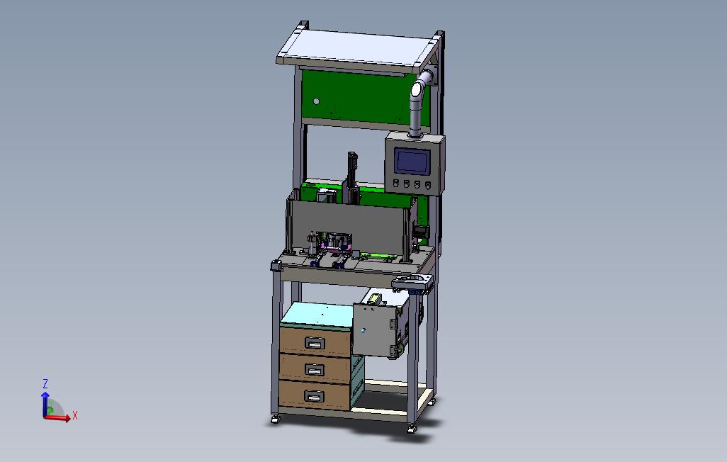 缸体通孔检测机