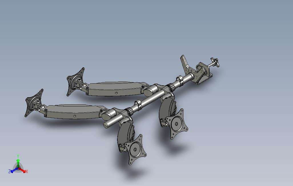 显示器支架-机械弹簧型WDETWDES