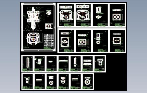 0029-端盖落料、拉深复合模设计【全套22CAD图】