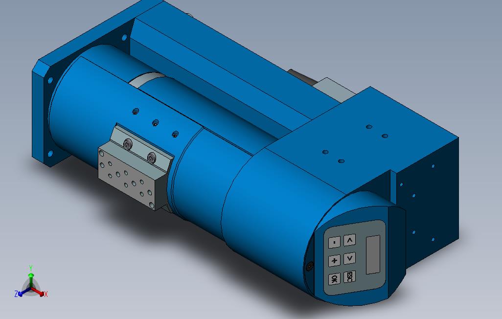 电动机械手BE66_SOLIDWORKS 2009_模型图纸下载 – 懒石网