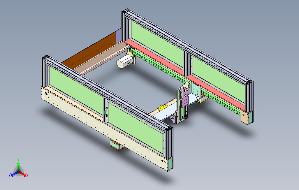 龙门式点胶机械手