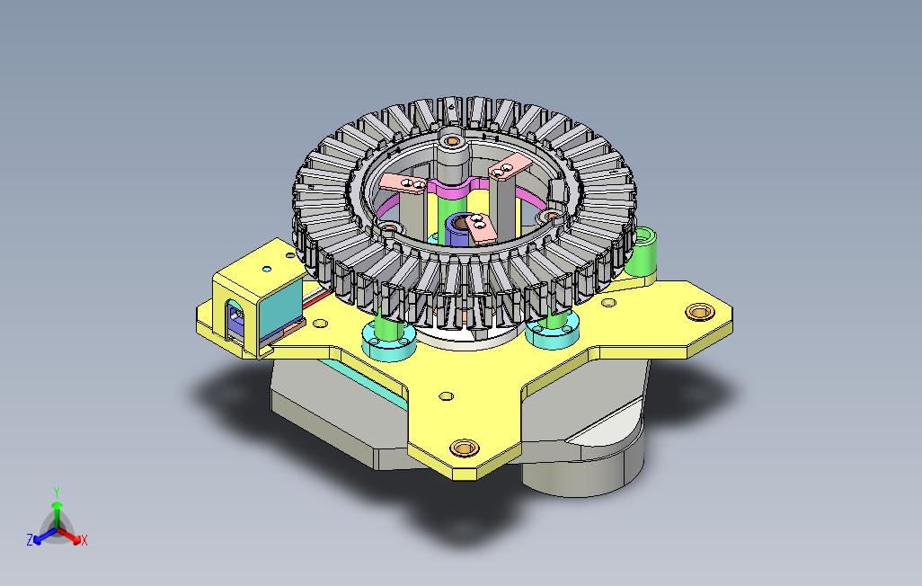 电机定子工装夹具总成