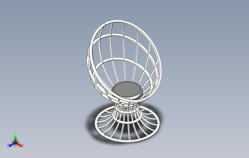 鸡蛋椅子模型