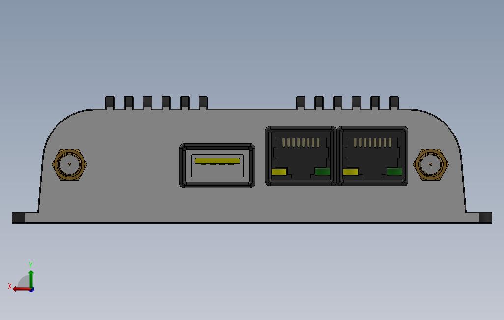 IBR900路由器_SOLIDWORKS 2018_模型图纸下载 – 懒石网