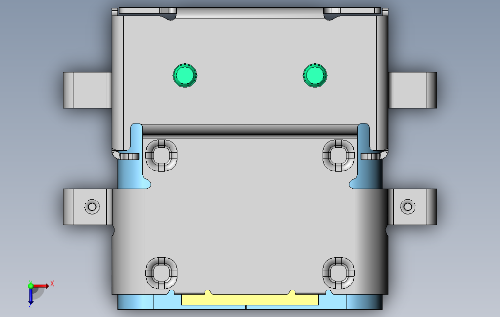 USBC型沉头插头_SOLIDWORKS 2016_模型图纸下载 – 懒石网
