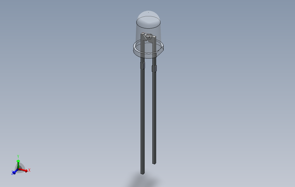 LED5mm白色模型