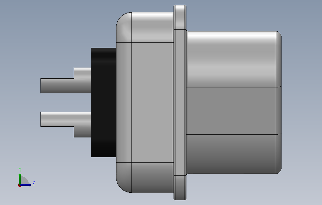 DB15公连接器_SOLIDWORKS 2011_模型图纸下载 – 懒石网