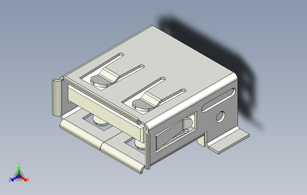 USB用于焊接在PCB板顶部