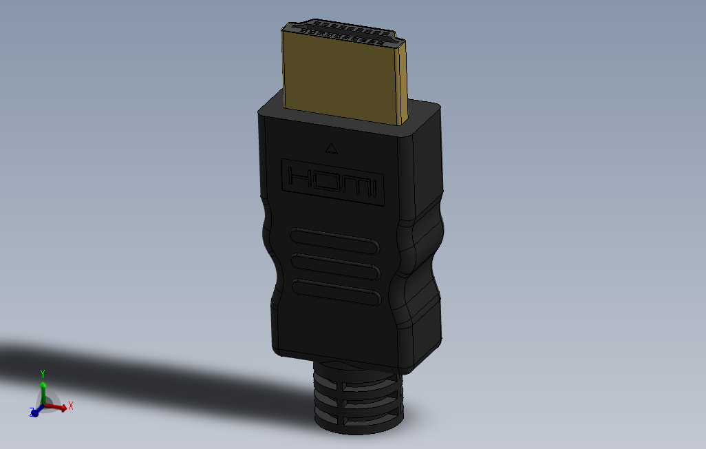 标准HDMI公插头