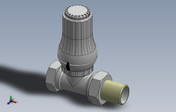 无线室内恒温器模型