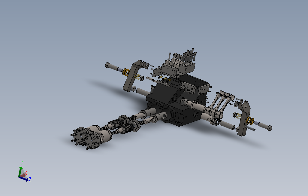 G14液压夹具SolidWorks格式