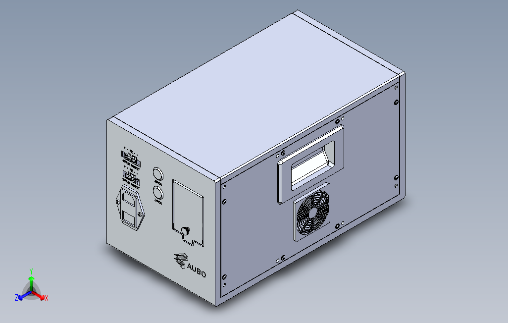 模型-AGV-电源箱