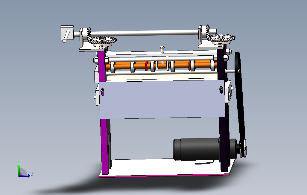小型丝网整平机