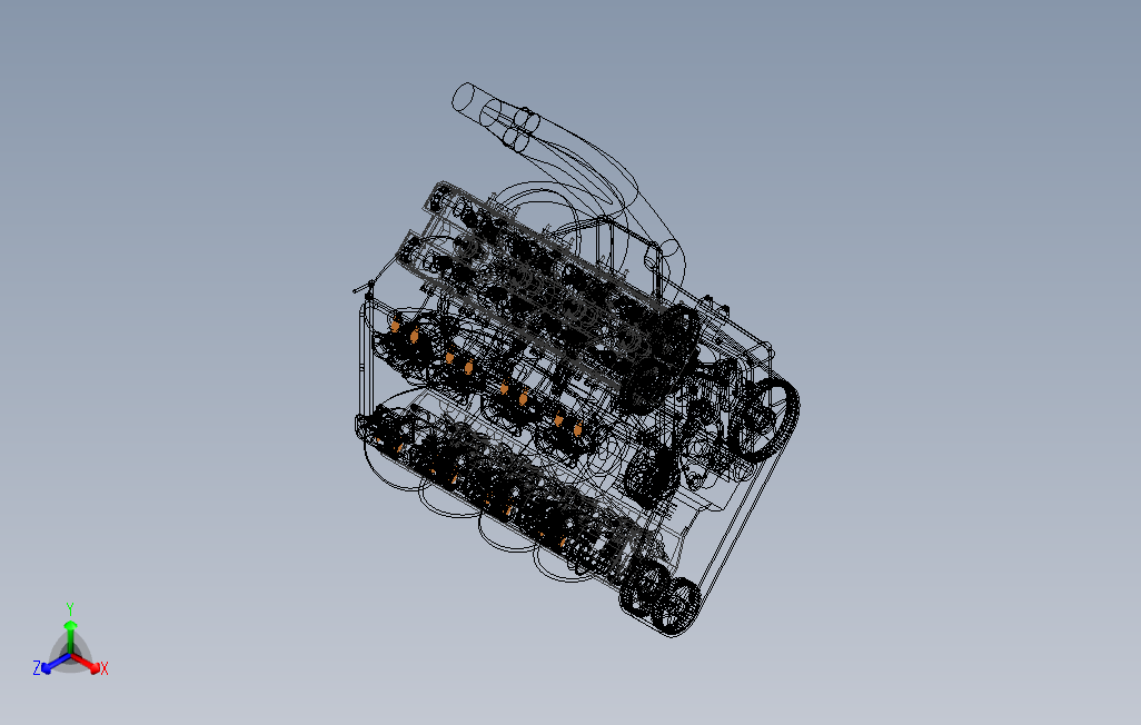发动机模型1