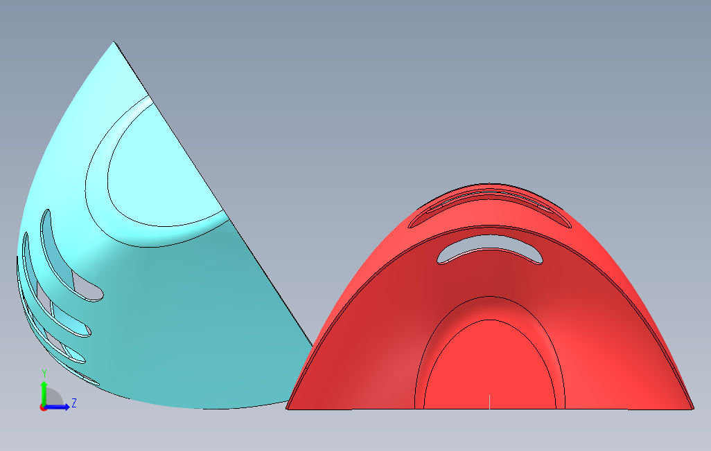 薄壁壳体 Solidworks 2019 模型图纸下载 懒石网