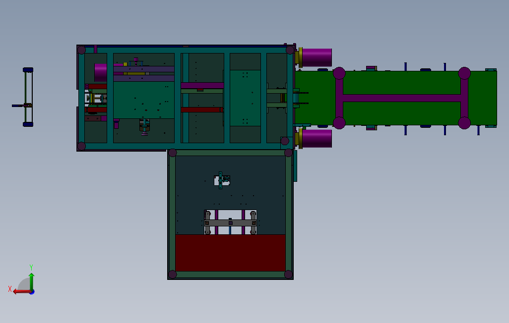 全自动纸箱包装机 Solidworks 2015 模型图纸下载 懒石网