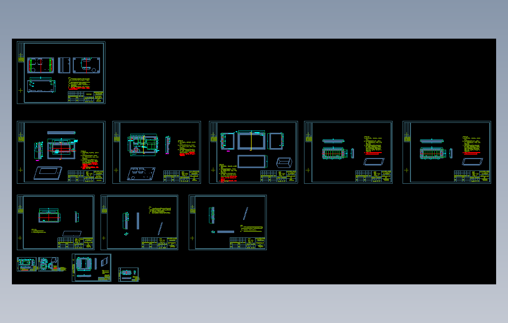 0172020lh_壁挂_8通道机箱钣金加工v1.2定制版