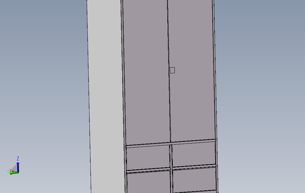 136自制工具柜