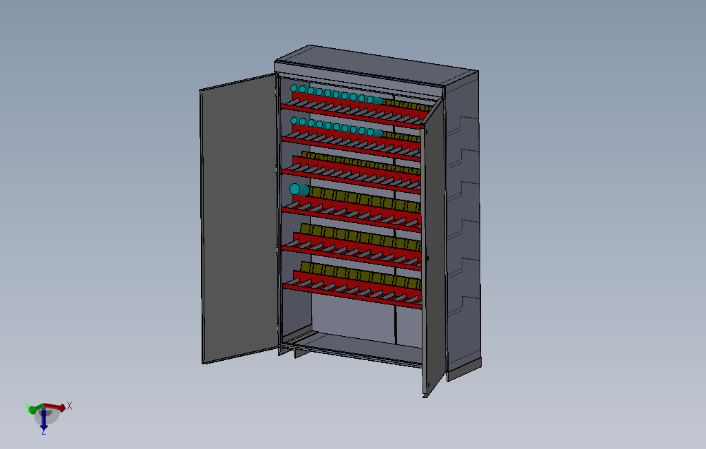 数控冲订模具柜