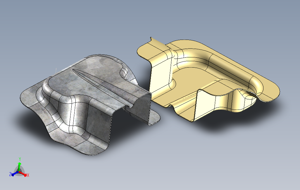 薄壁壳体 Solidworks 2019 模型图纸下载 懒石网