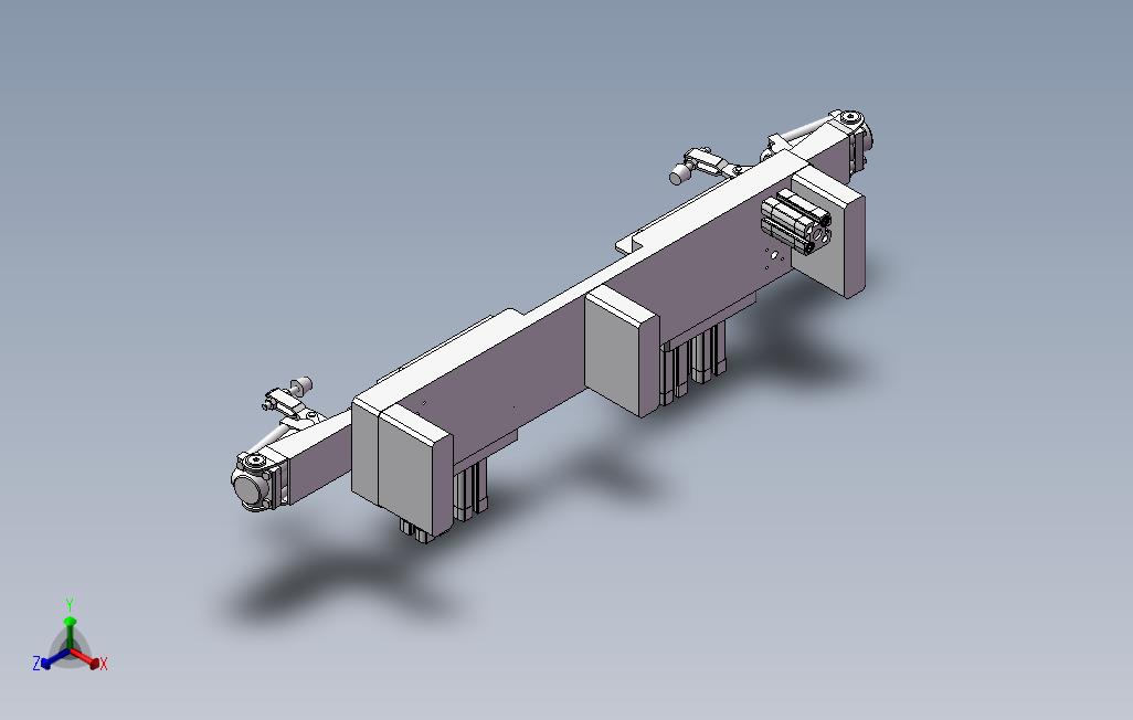 轴托焊接夹具工具设计模型