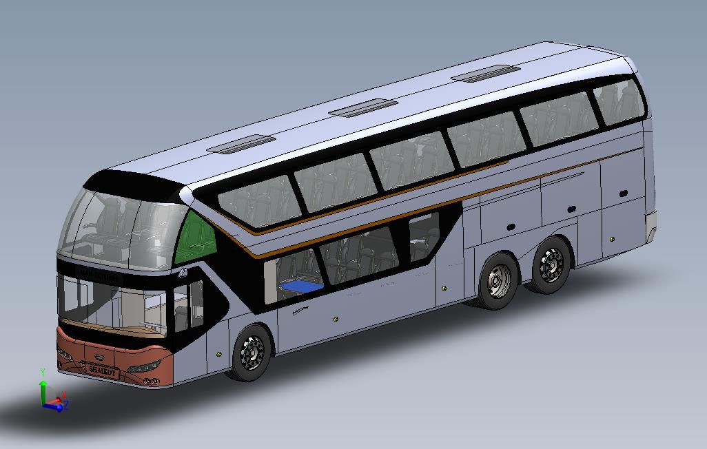 公共汽车模型图