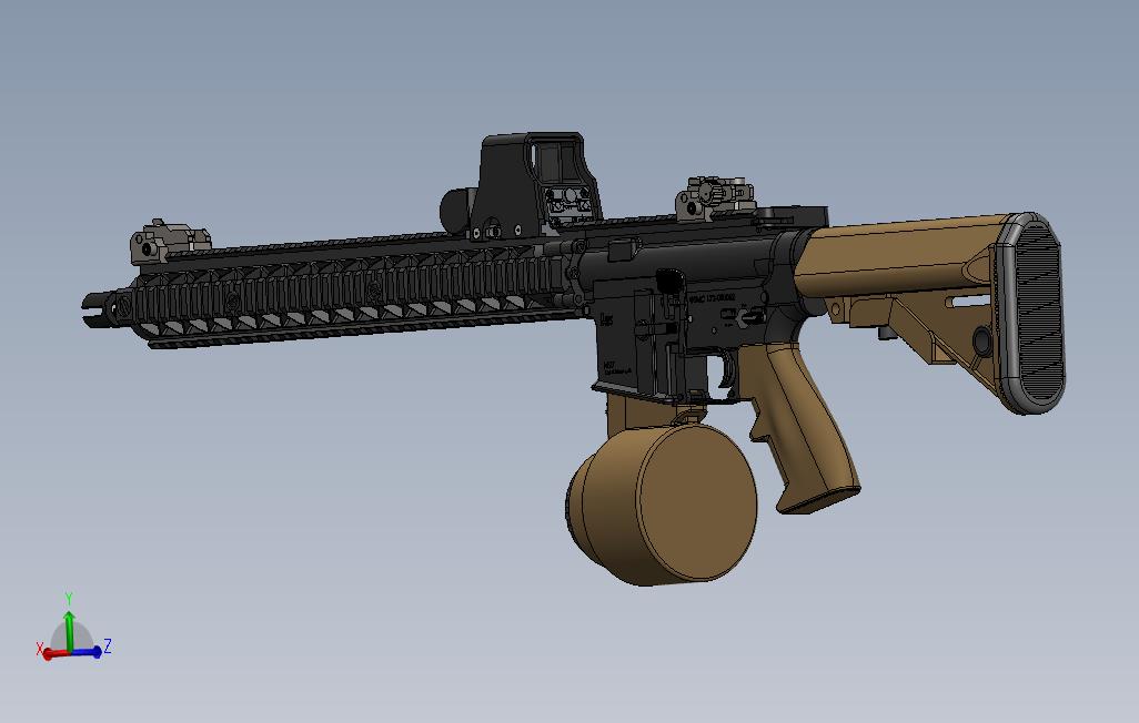 DrumMagMK18步枪_SolidWorks20140319073747980