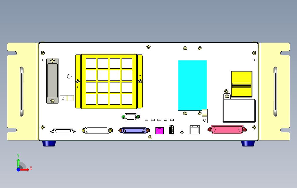 爱普生四轴机器人的控制器rc90_STEP_模型图纸免费下载 – 懒石网