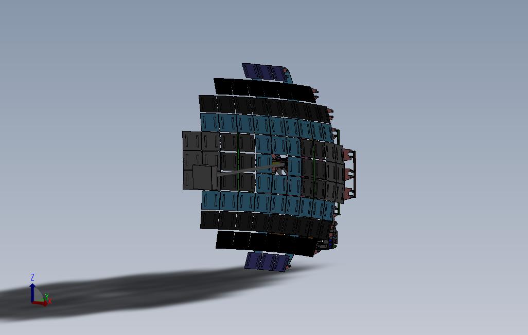 CSP太阳能电池板设计模型