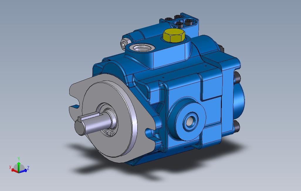 Continental Hydraulics-HPV-10B35-RF-O-1R_SOLIDWORKS 2011_模型图纸下载 – 懒石网