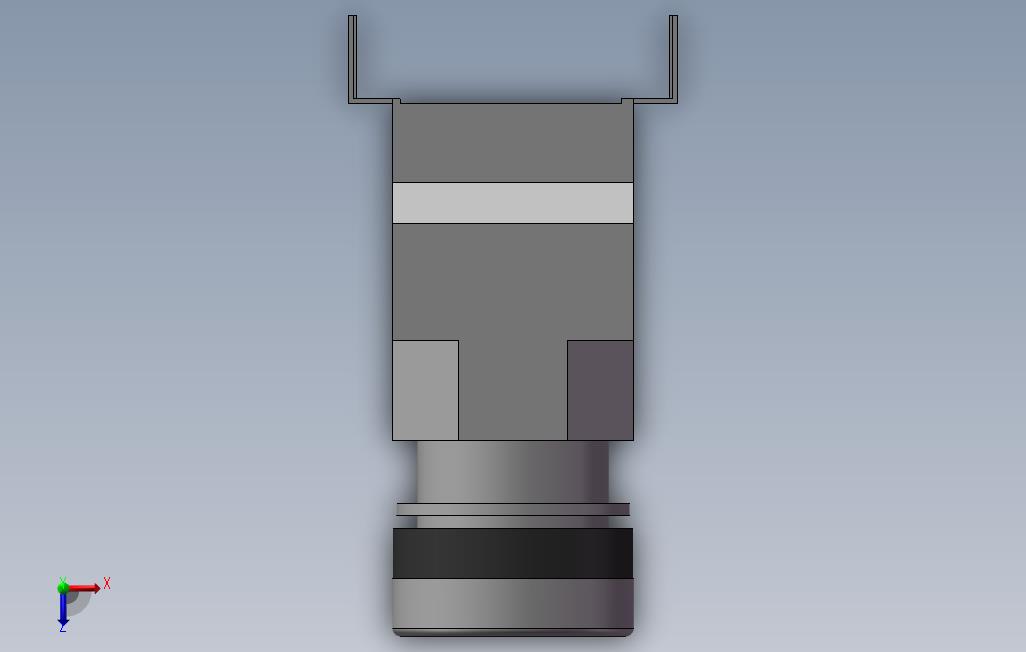 按钮开关（绿）22mm_SOLIDWORKS 2016_模型图纸免费下载 – 懒石网