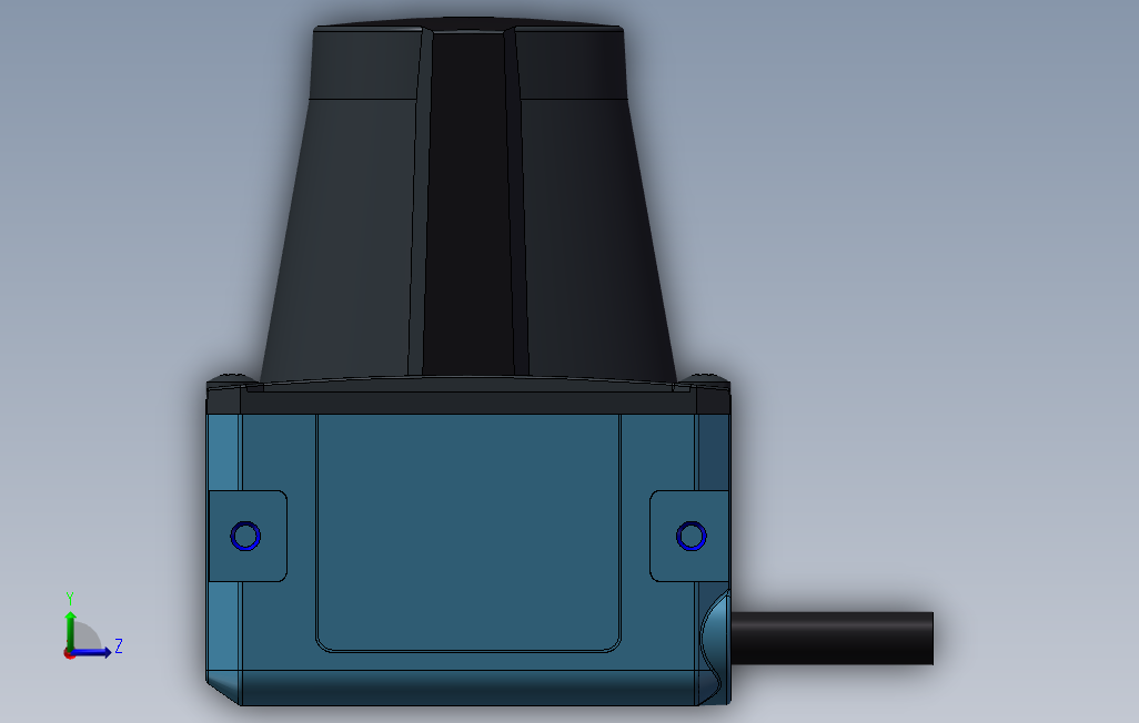 激光区域传感器TIM310_SOLIDWORKS 2012_模型图纸免费下载 – 懒石网