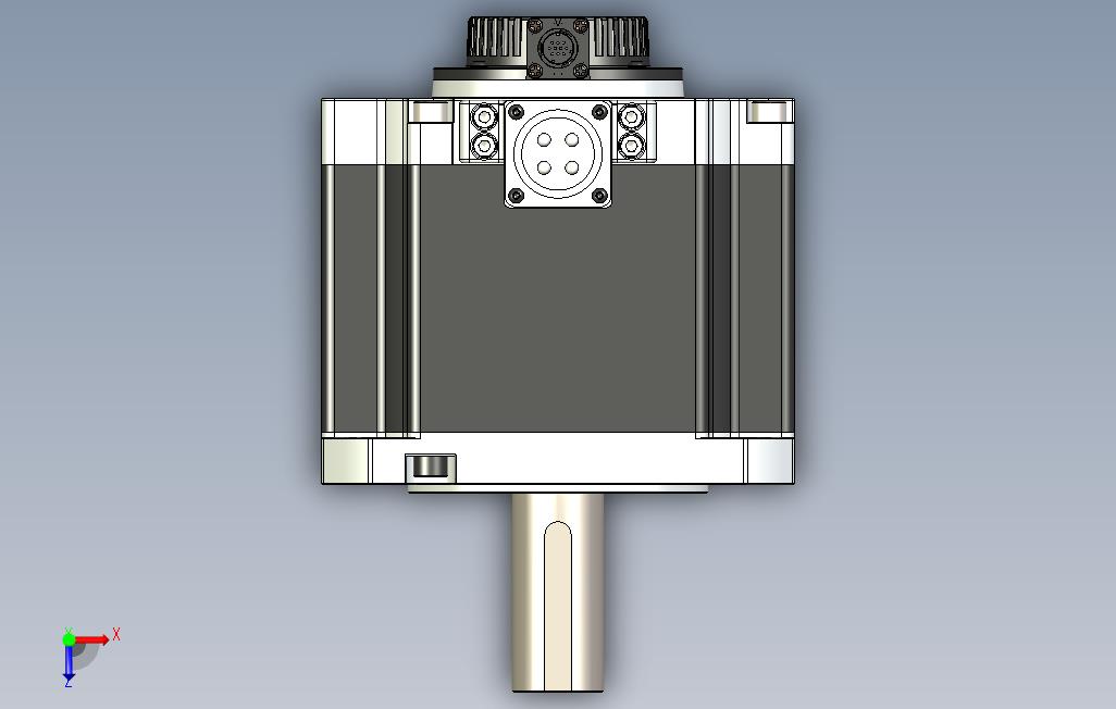 电机装配图-SV-X3MM500A-N2LA-5KW 俯视图