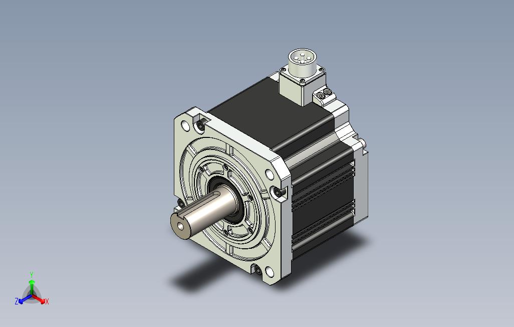 电机装配图-SV-X3MM500A-N2LA-5KW