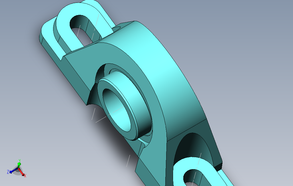 UserLibrary-124132Bearing1_00PillowBlock_ 主视图