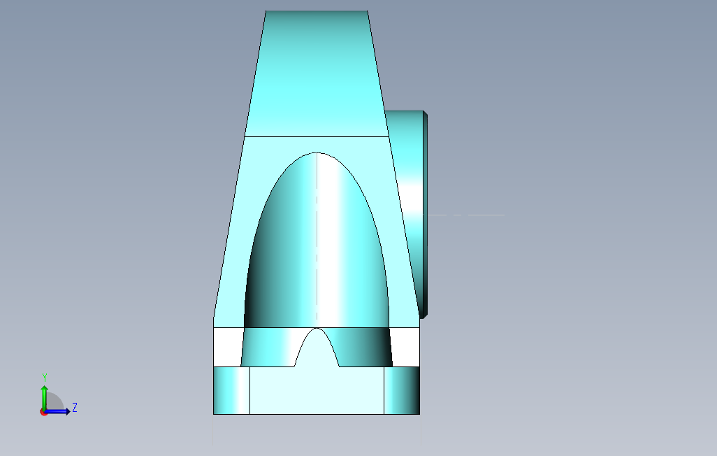 UserLibrary-124132Bearing1_00PillowBlock_ 左侧视图