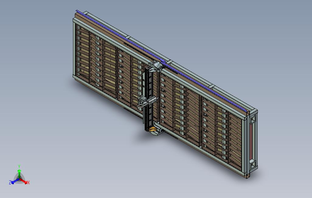 6000x1500x100数控等离子切割机3D数模图纸x_t格式