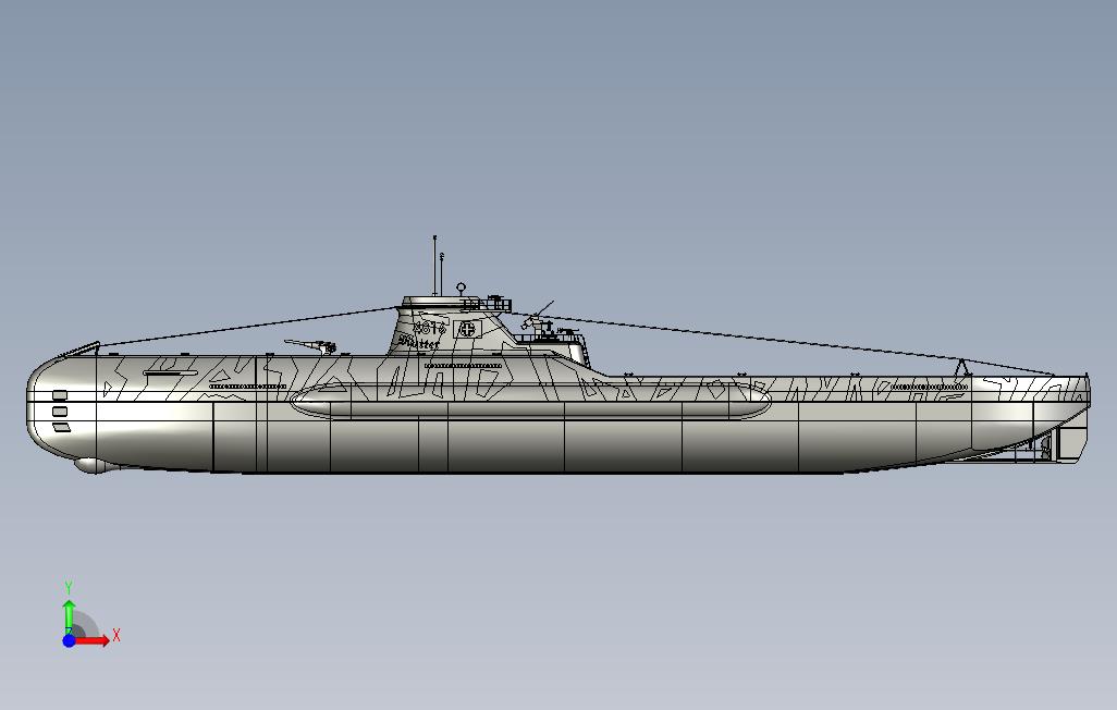 U4816子(杂音) 正面视图