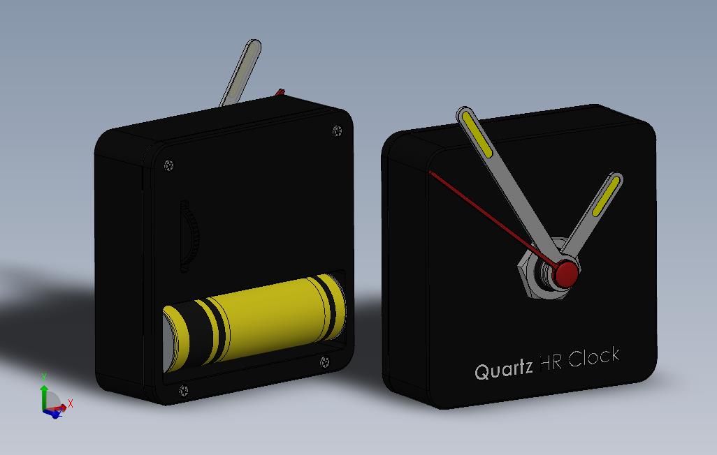 QuartZHRClock
