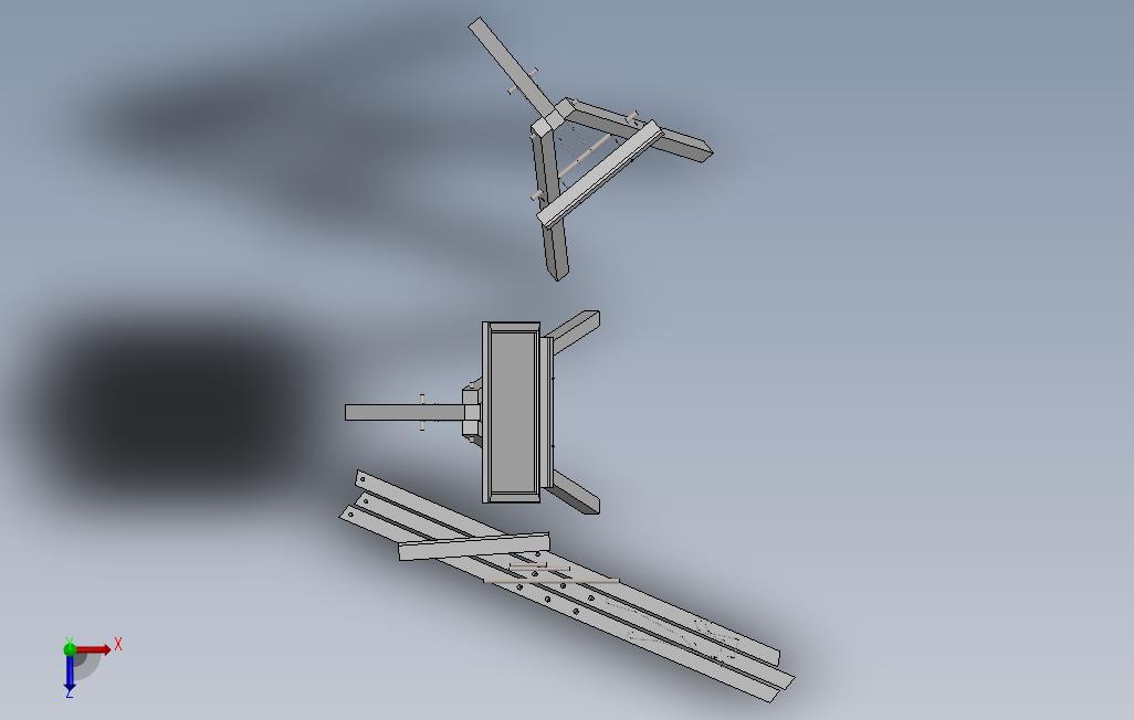 easel-chevalet-1_SOLIDWORKS 2016_模型图纸免费下载 – 懒石网