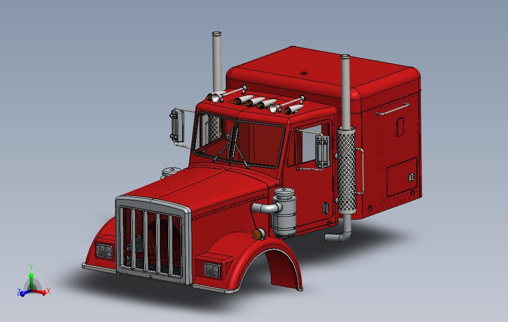 TamiyaKingHauler：Cab