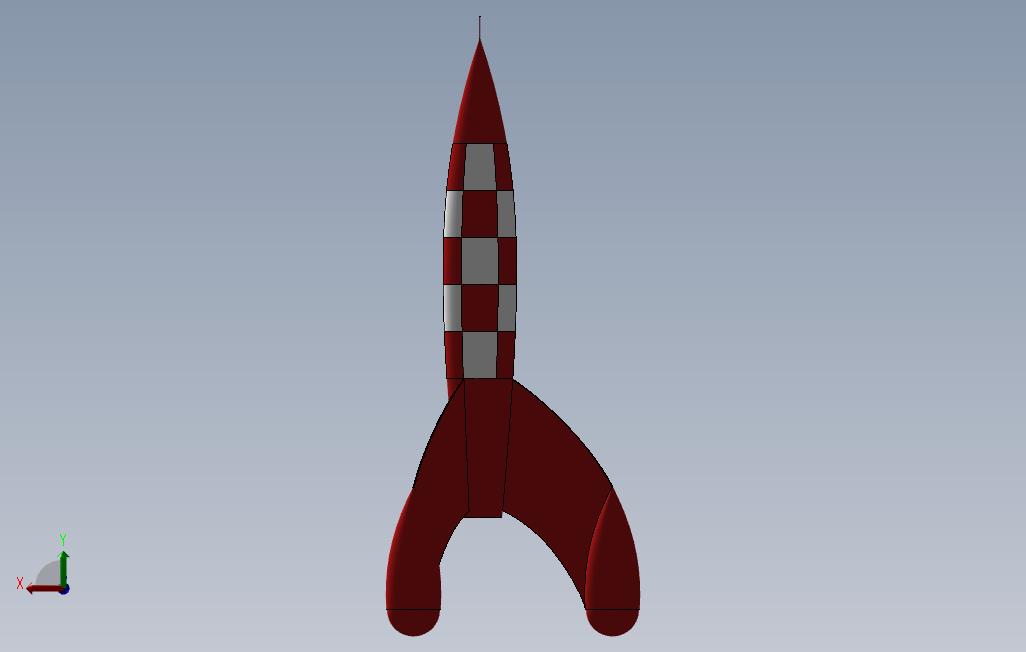 丁丁月亮火箭_rocket_SOLIDWORKS 2011_模型图纸免费下载 – 懒石网