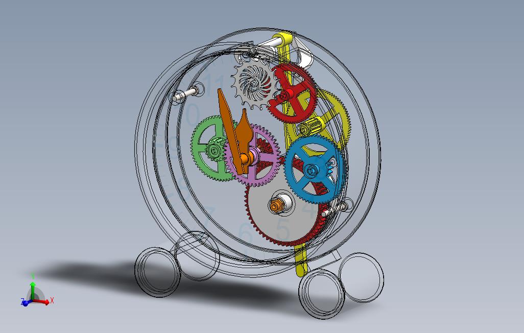 塑胶钟_clock