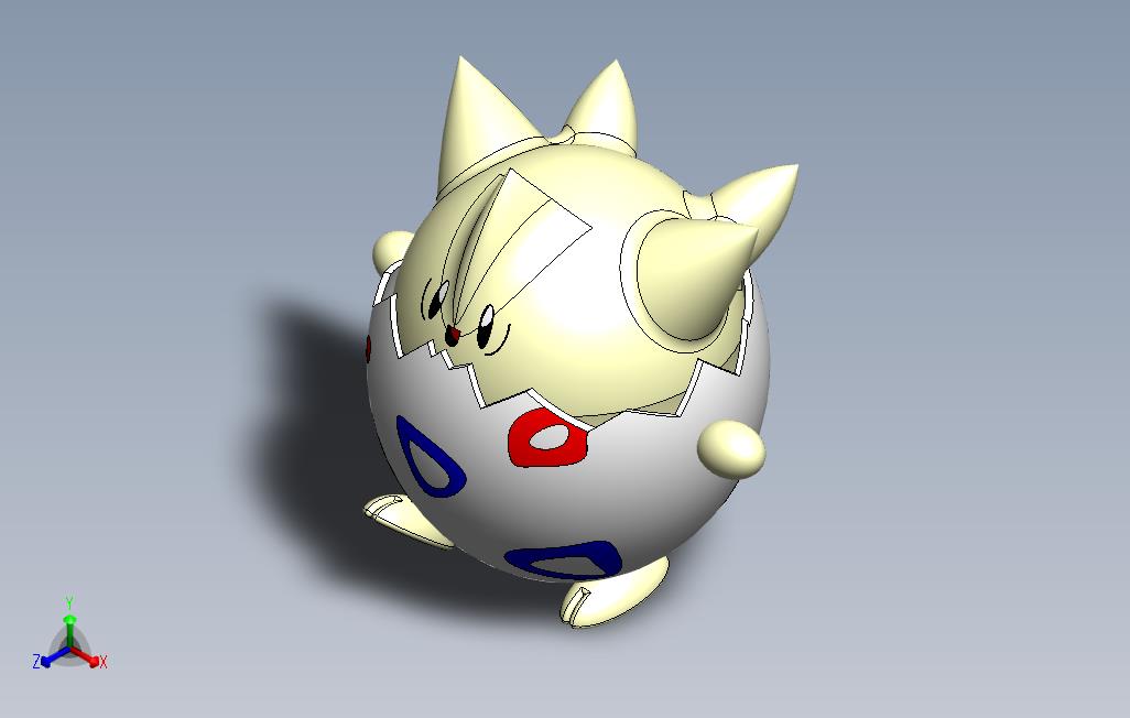Togepi3D模型_1