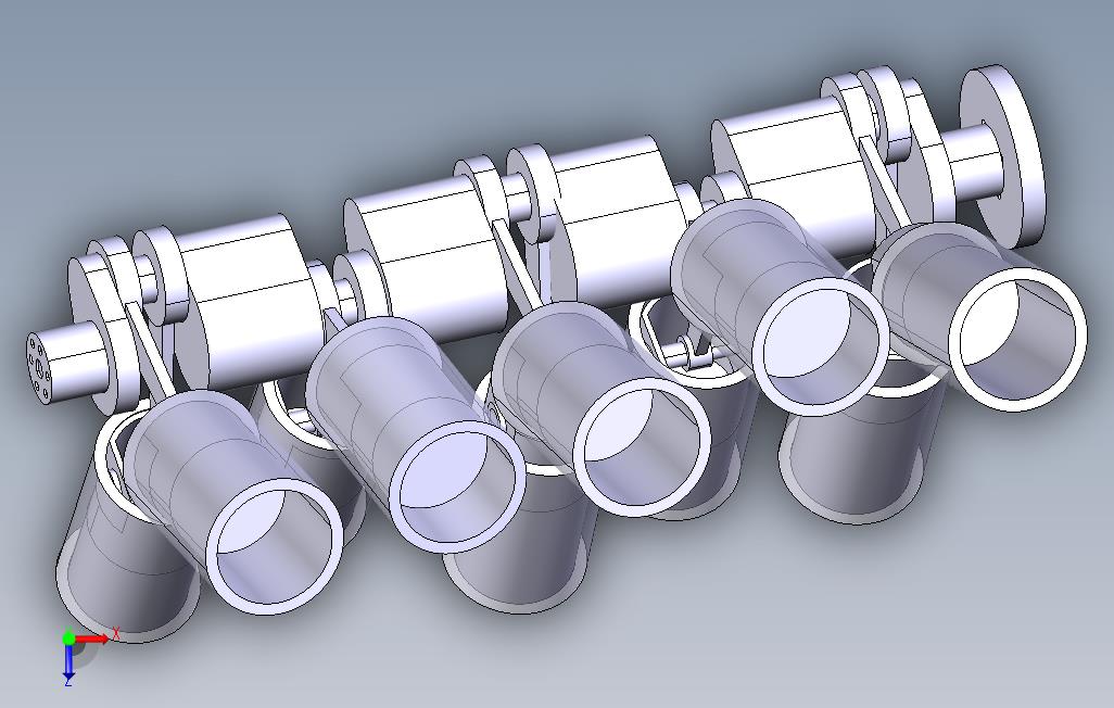 V5引擎（动画）-V5马达（动画）_1_CATIA_模型图纸免费下载 – 懒石网