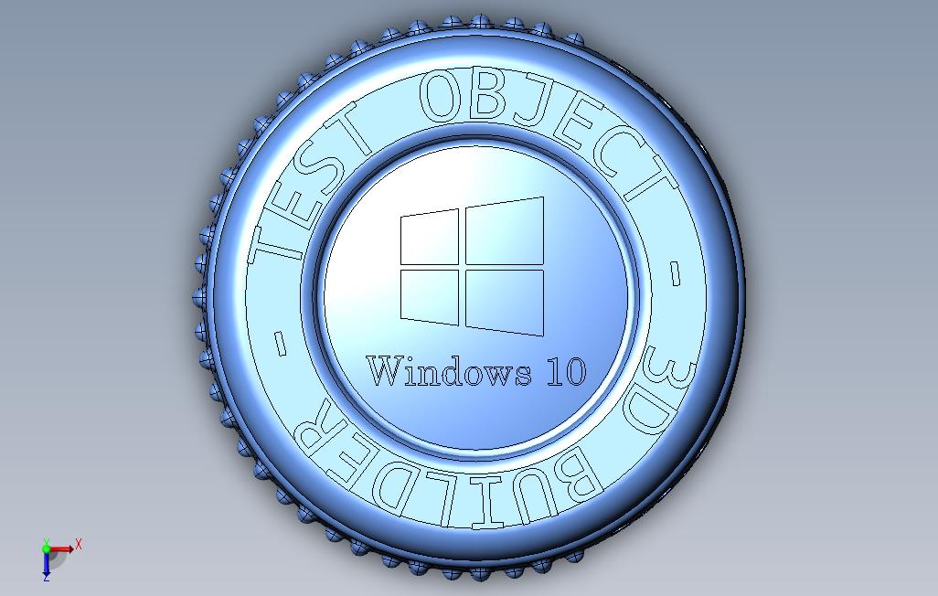 Windows103DBuilder测试对象_1 俯视图