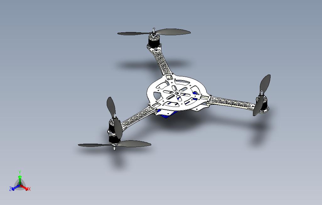 Y4四旋翼机_quadcopter