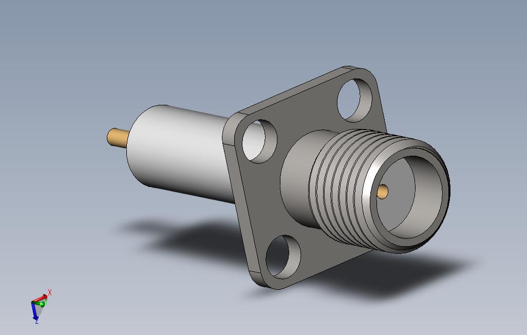 同轴信号探头.375“法兰_flange