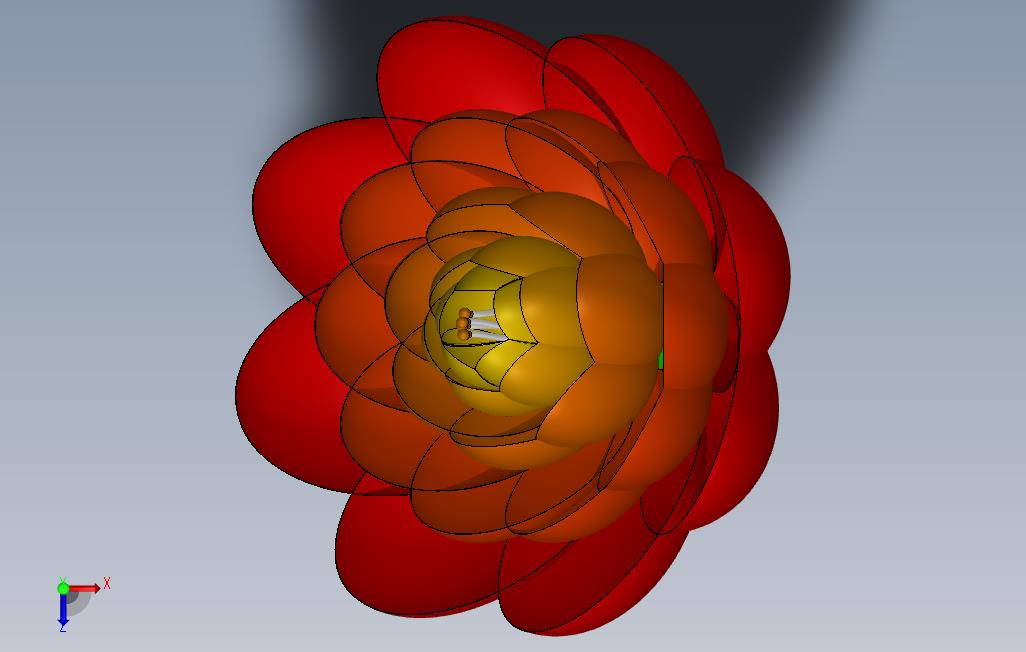 花_SOLIDWORKS 2014_模型图纸免费下载 – 懒石网