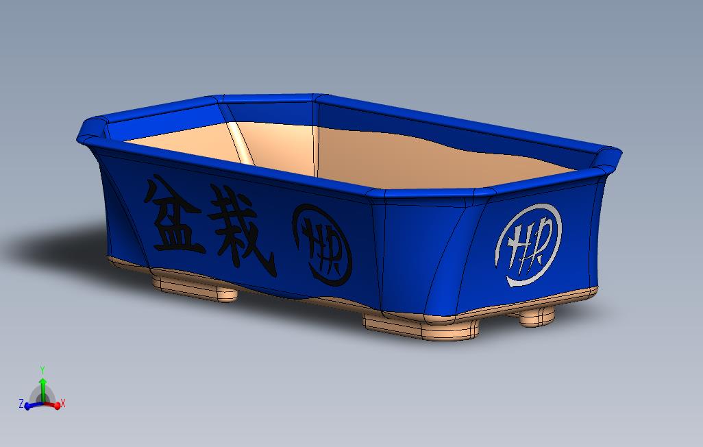 蓝盆景菜